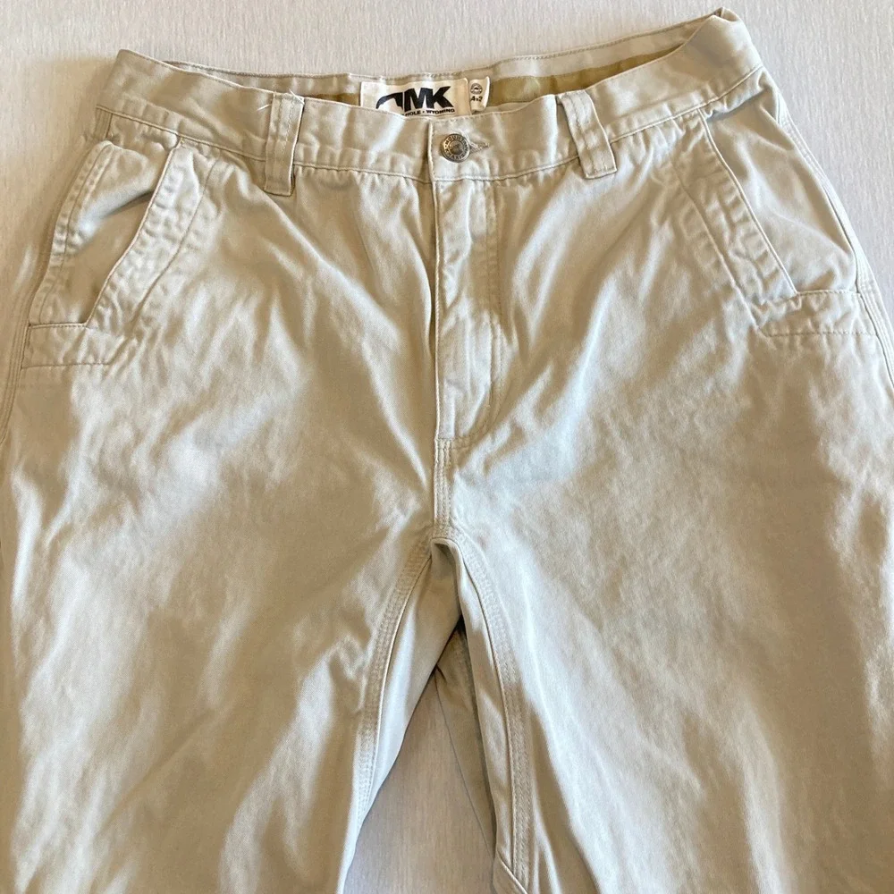 Mountain Khakis Men 34x32 (Fit 32x30) Jackson Hole Wyoming Cotton Twill Chino